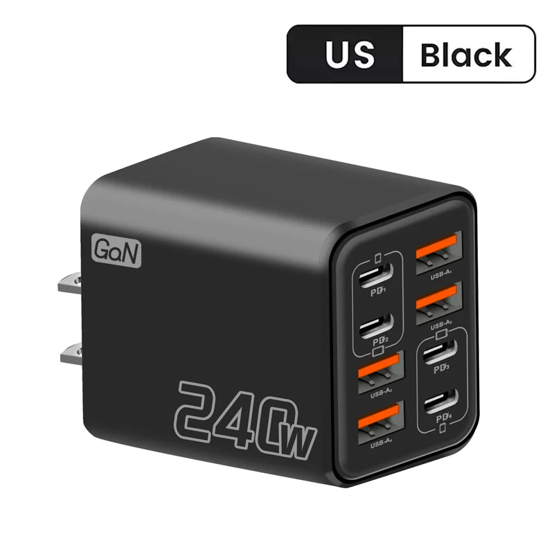Cargador 8 in 1 240w
