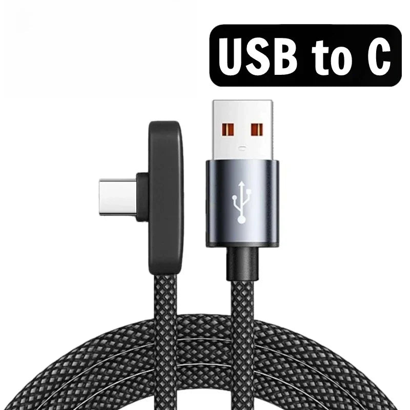 Cable de Carga Rápida USB / USB-C de 100W 3m.