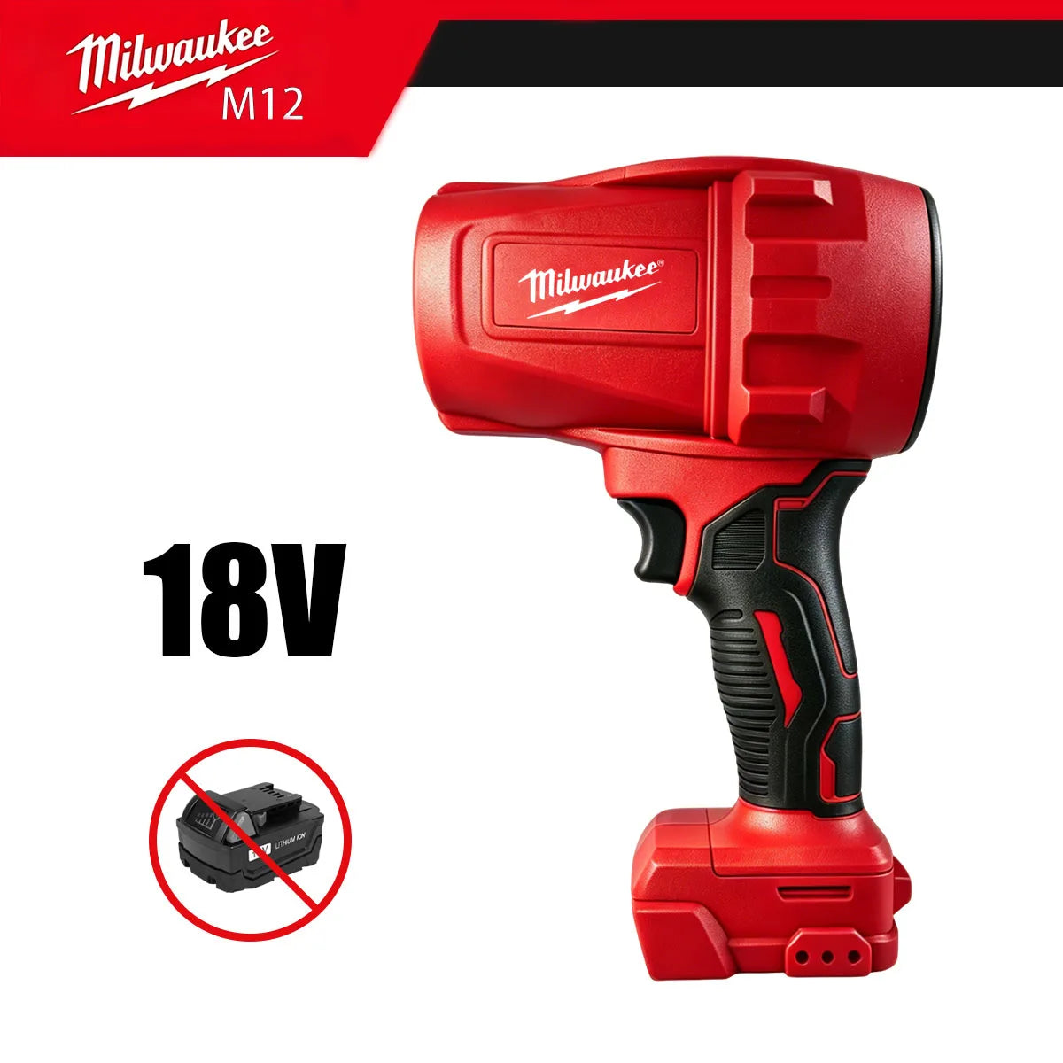 MILWAUKEE Soplador 18v.(NO INCLUYE BATERIA)