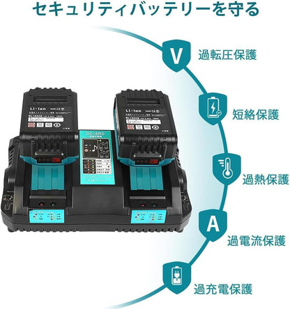 MAKITA DC18RD 14.4v～18v (CARGADOR ALTERNATIVO)
