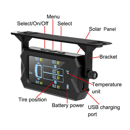 Sensor Presion de Aire Temperatura (CAMION)(SOLAR)
