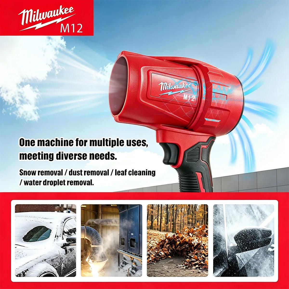 MILWAUKEE Soplador 18v.(NO INCLUYE BATERIA)