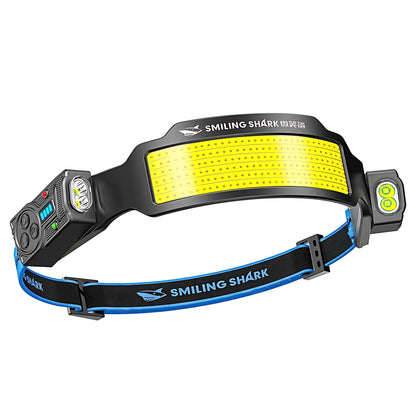Linterna Frontal con Sensor de Gestos,