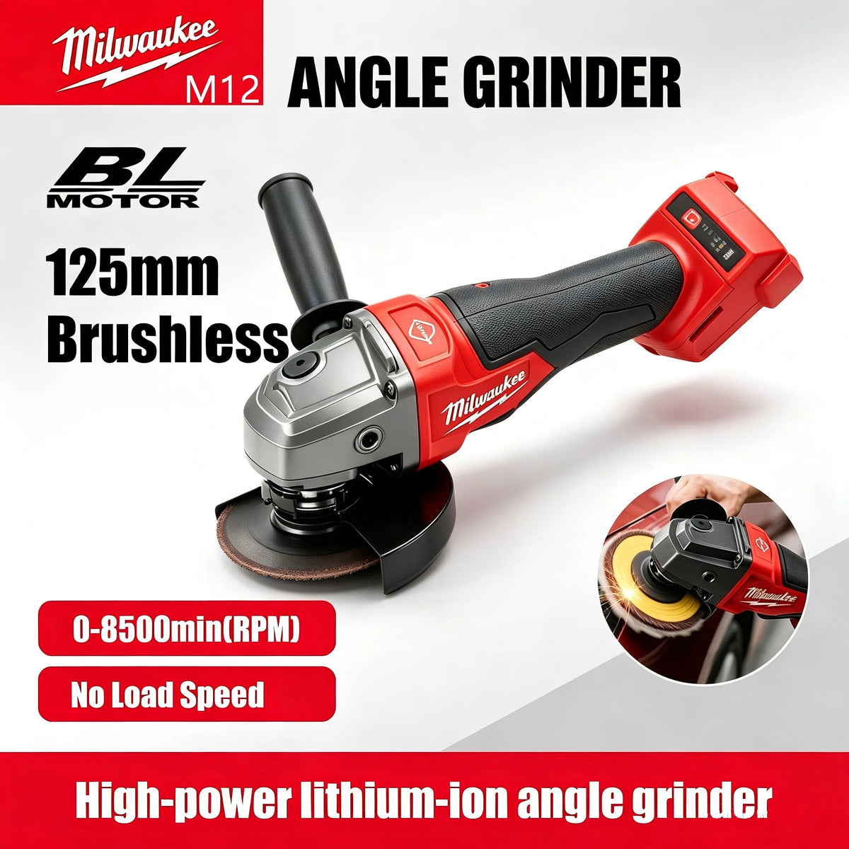 MILWAUKEE Amoladora DTW700 18v.(NO INCLUYE BATERIA)