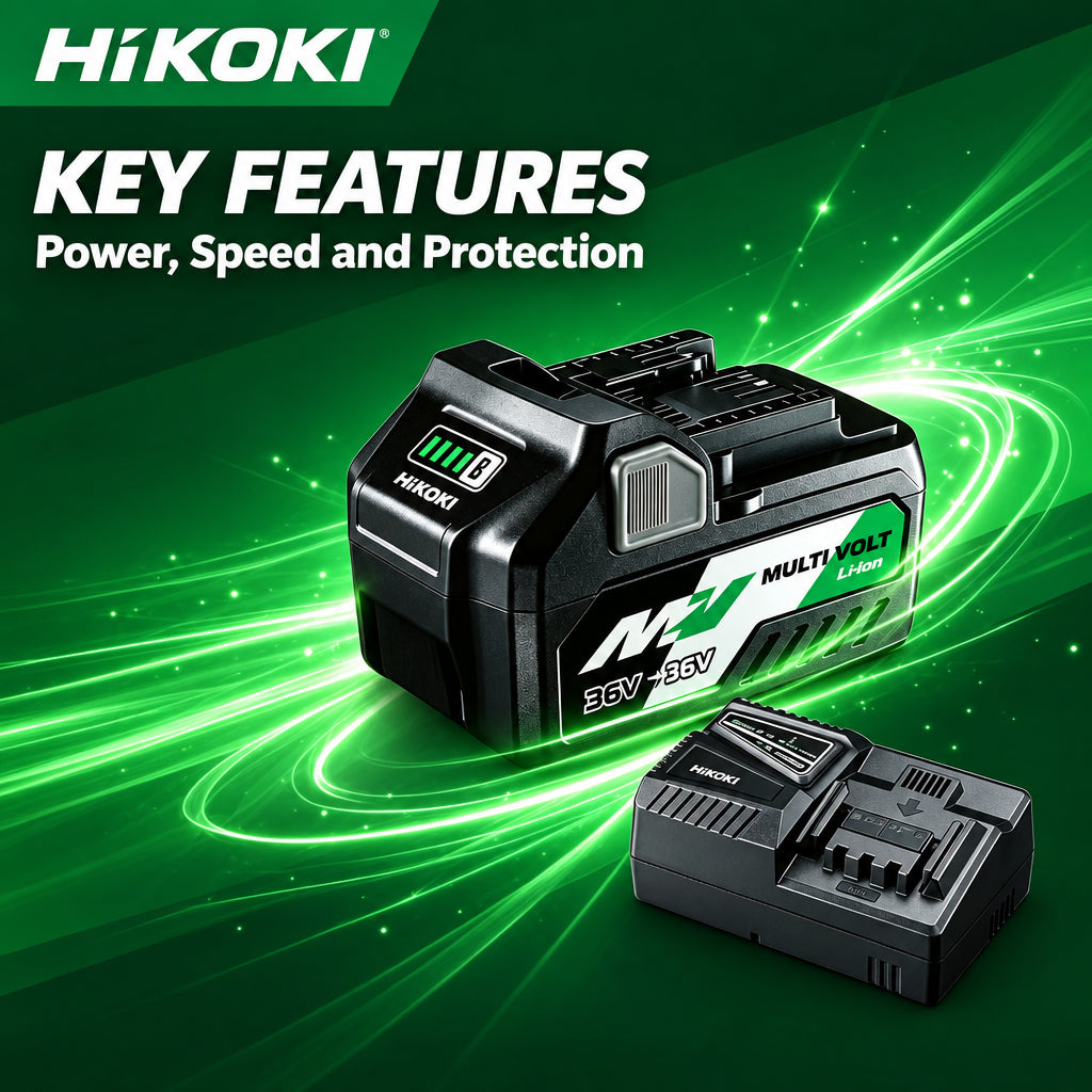 HiKOKI Batería Multivoltage & Cargador (ORIGINAL)