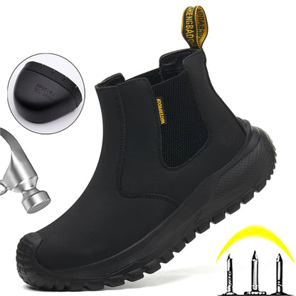 Botas de trabajo con plataforma para hombre