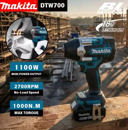 MAKITA Llave de impacto DTW700 18v.(NO INCLUYE BATERIA)