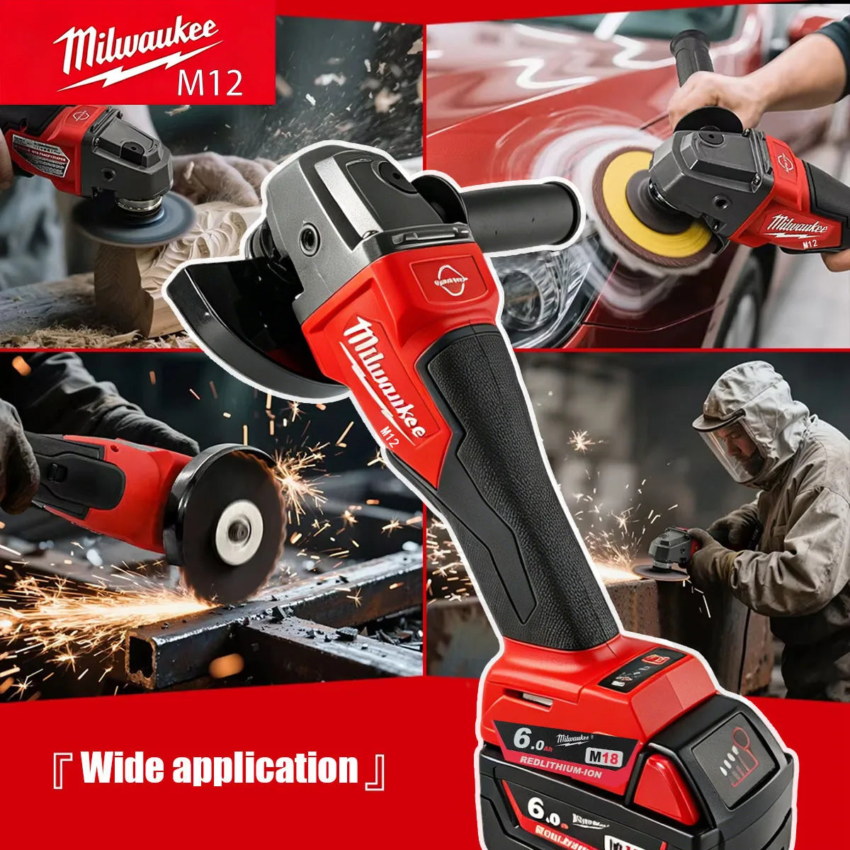 MILWAUKEE Amoladora DTW700 18v.(NO INCLUYE BATERIA)