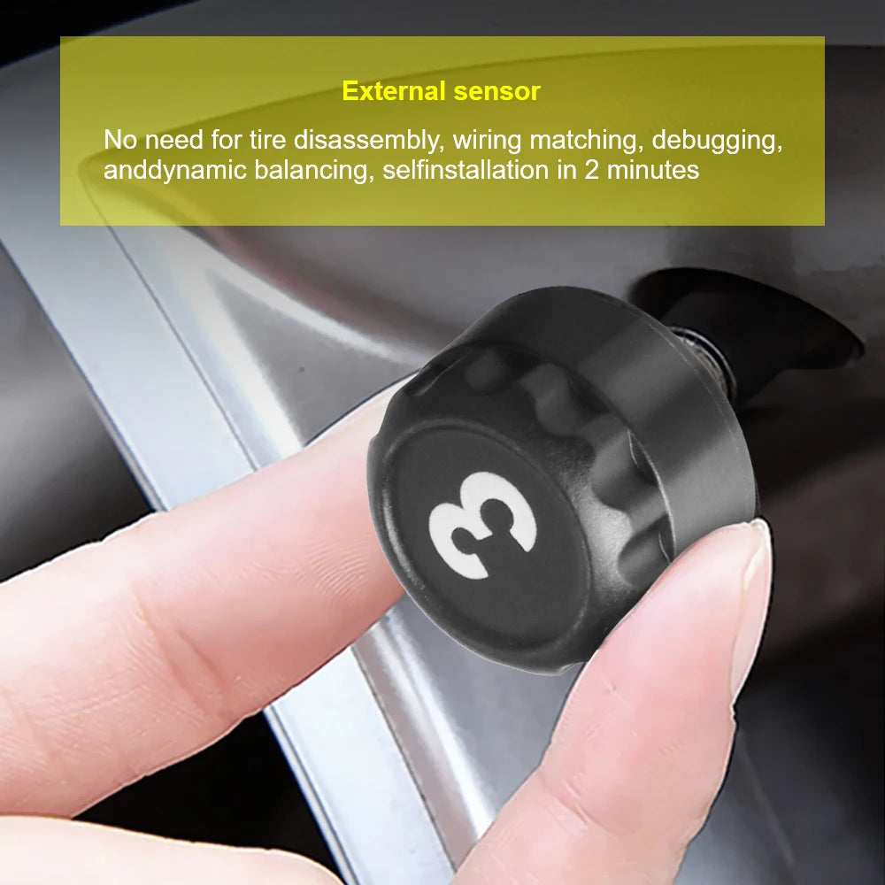 Sensor Presion de Aire Temperatura + Reloj (CAMION)(SOLAR)