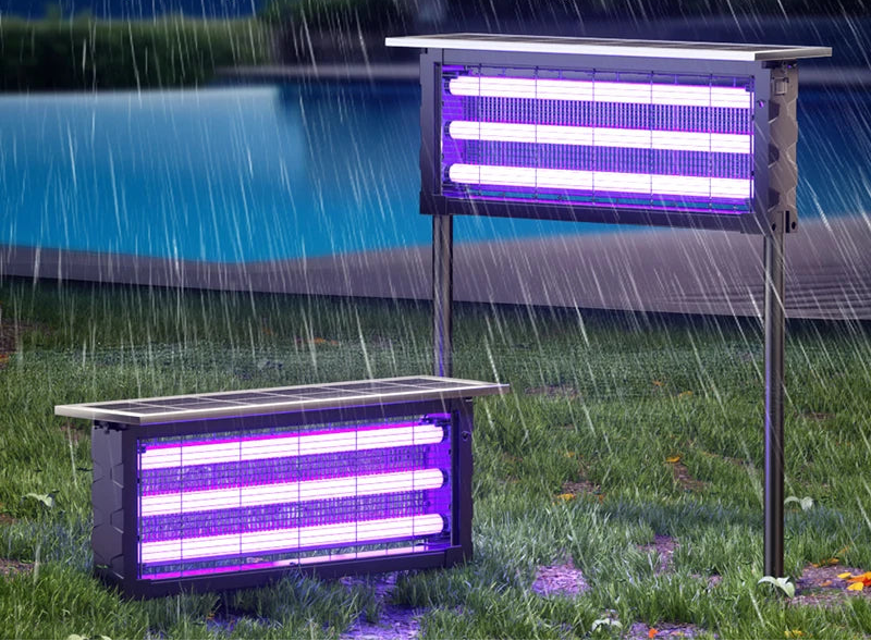 Lámpara antimosquitos para jardín  SOLAR