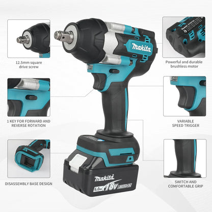 MAKITA Llave de impacto DTW700 18v.(NO INCLUYE BATERIA)