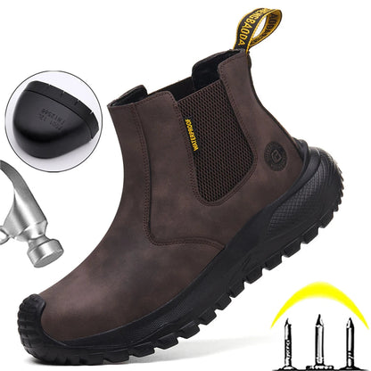 Botas de trabajo con plataforma para hombre