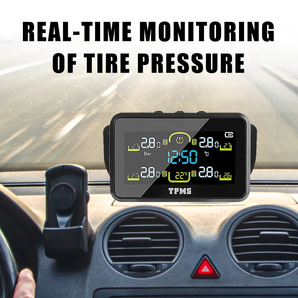 Sensor Presion de Aire Temperatura + Reloj (AUTO)(SOLAR)