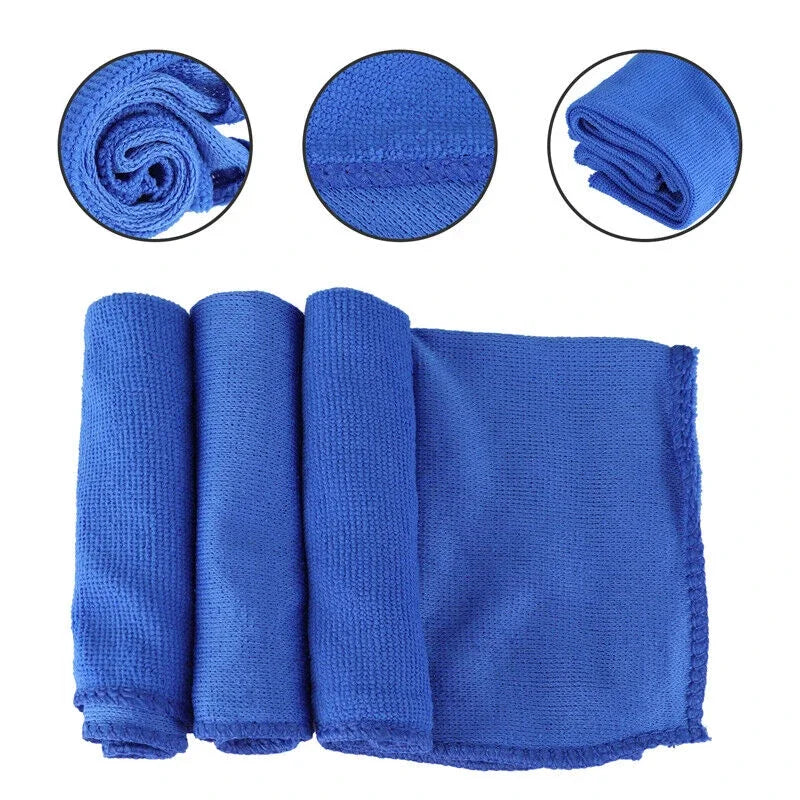 Toallas de limpieza de microfibra 50pcs
