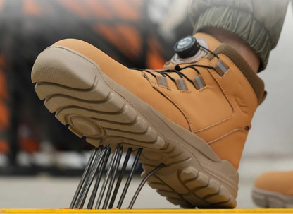 Botas de Seguridad con Botón Giratorio