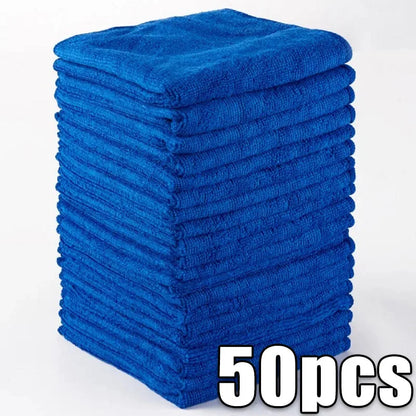 Toallas de limpieza de microfibra 50pcs