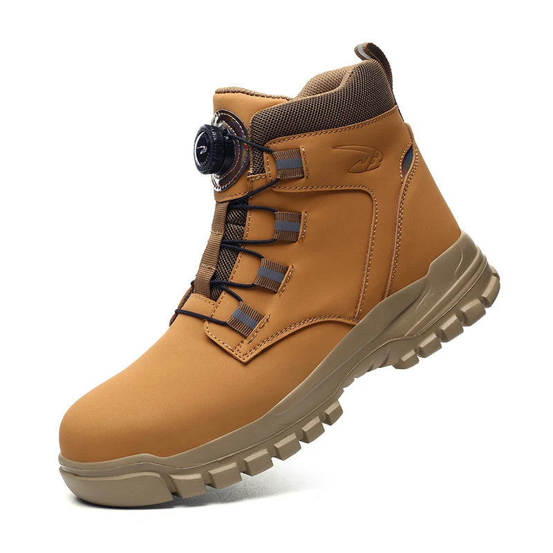 Botas de Seguridad con Botón Giratorio