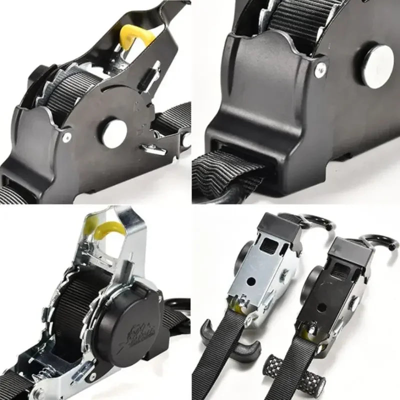 Correas autoretráctiles de trinquete