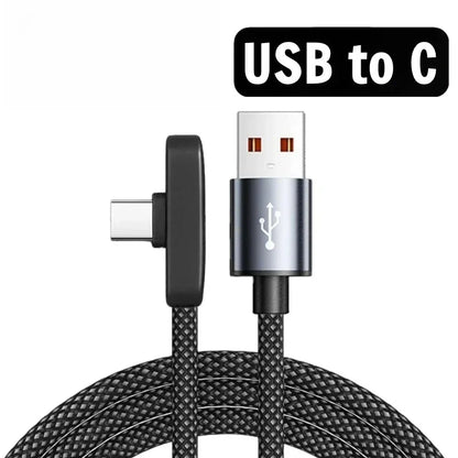 Cable de Carga Rápida USB / USB-C de 100W 3m.