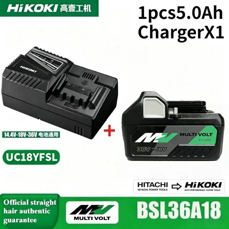 HiKOKI Batería Multivoltage & Cargador (ORIGINAL)
